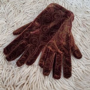 Womans warm gloves